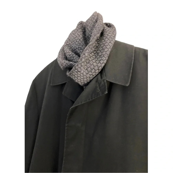 Glen Mist/Koratron Men’s Vintage Mod Overcoat/Trench Coat - Picture 4 of 10